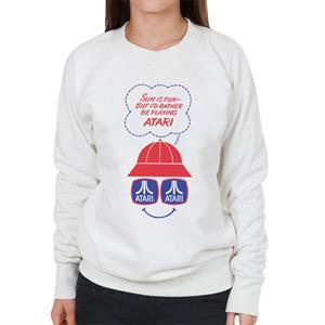 Atari Sun Is Fun Women's Sweatshirt