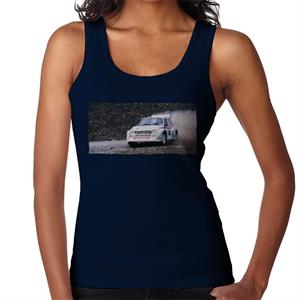 MG Metro 6R4 Drifting British Motor Heritage Women's Vest