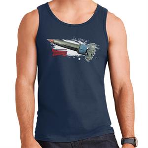 Thunderbirds Thunderbird 1 Splatter Effect Men's Vest