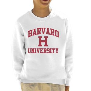 Harvard University Classic Text Logo Kid's Sweatshirt