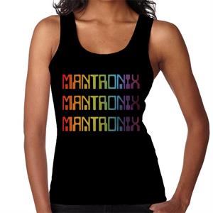 Mantronix The Album Cover Rainbow Shimmer Flex Women's Vest