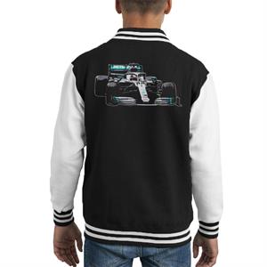 Motorsport Images Lewis Hamilton AMG F1 W10 Monaco GP Kid's Varsity Jacket