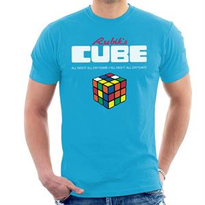 Rubik's All Night All Day Game Men's T-Shirt