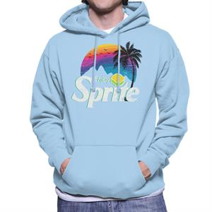 Sprite Palm Tree Sunset Men's Hooded Sweatshirt