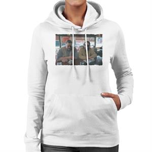 The Big Lebowski The Dude And Walter Coffee Shop Scene Women's Hooded Sweatshirt