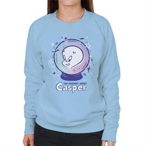 Casper The Friendly Ghost Crystal Ball Women's Sweatshirt