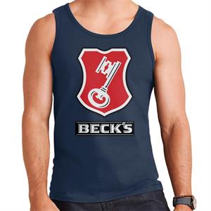 Beck's Logo Filled Red Key Men's Vest