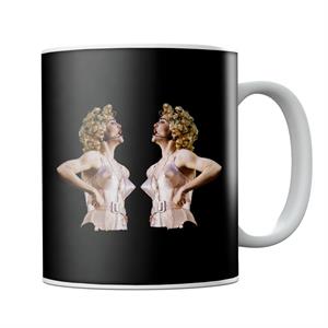 Madonna Mirrored Cone Bra Corset Blonde Ambition Tour 1990 Mug