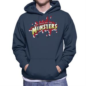 Universal Studios Monsters Blood Logo Men's Hooded Sweatshirt