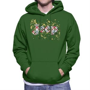 Jeep Splattered Logo Men's Hooded Sweatshirt