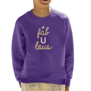 Strictly Come Dancing Fab U Lous Glitter Print Kid's Sweatshirt