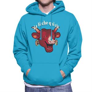 The Laughing Cow La Vache Qui Rit Men's Hooded Sweatshirt