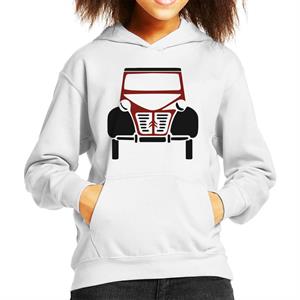 Citroen Classic 2CV Kid's Hooded Sweatshirt