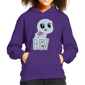 Littlest Pet Shop Bev Cut Out Lettering Kid's Hooded Sweatshirt