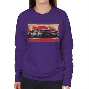 Austin Healey Drivers Seat British Motor Heritage Women's Sweatshirt