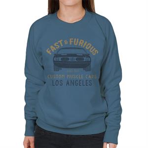 Fast and Furious Custom Muscle Cars Los Angeles Women's Sweatshirt