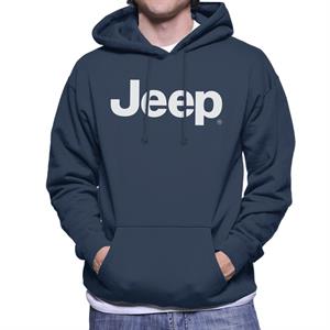 Jeep Classic Text Logo Men's Hooded Sweatshirt