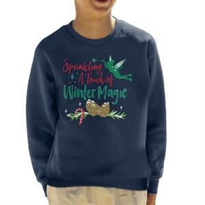 Disney Tinker Bell Christmas Winter Magic Kid's Sweatshirt