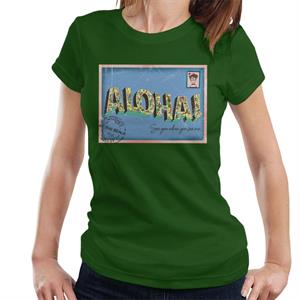 Where's Wally Beach Illustration Aloha Women's T-Shirt