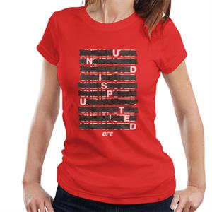 UFC Undisputed Taped White Text Women's T-Shirt