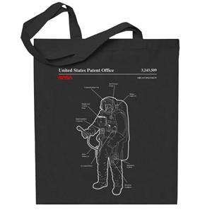 NASA Orlan Spacesuit Blueprint Totebag