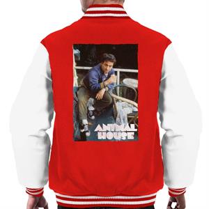 Animal House John Bluto Blutarsky Drinking Men's Varsity Jacket