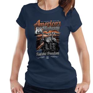 Route 66 America's Highway Women's T-Shirt