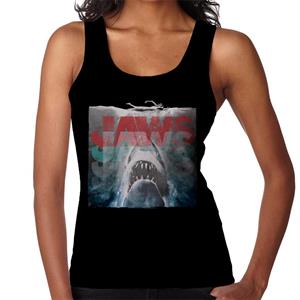 Jaws Layered Text Logo Women's Vest