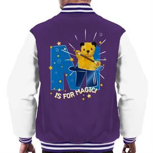 Sooty Top Hat M Is For Magic Men's Varsity Jacket