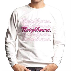 Neighbours Pink Logo Men's Sweatshirt