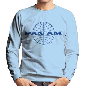 Pan Am Classic Blue Logo Men's Sweatshirt