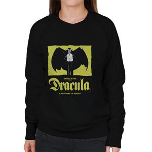 Dracula Nightmare Of Horror Women's Sweatshirt