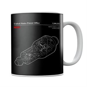 NASA Russian Service Module Blueprint Mug