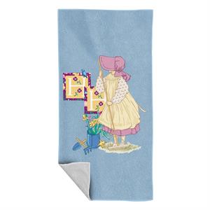 Holly Hobbie Gardening Beach Towel