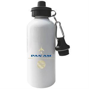 Pan Am Worlds Most Experienced Airline Aluminium Sports Water Bottle