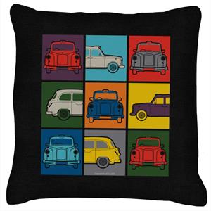 London Taxi Company Colourful Angles Cushion