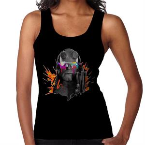 Hellboy II Paint Splatter Women's Vest