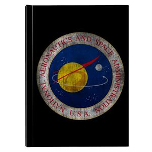 NASA Seal Insignia Distressed Hardback Journal