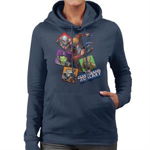 Marvel Guardians Of The Galaxy Comic Characters Women's Hooded Sweatshirt