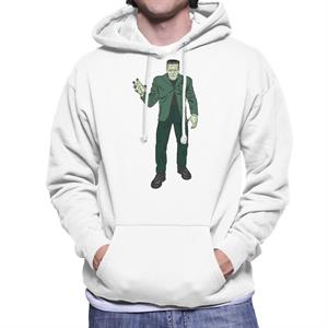 Frankenstein Monster Pose Illustration Men's Hooded Sweatshirt