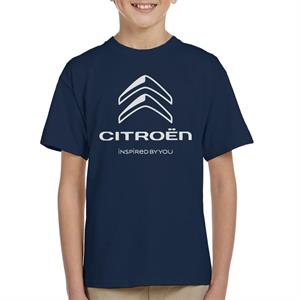 Citroen 2016 White Logo Inspired By You Kid's T-Shirt