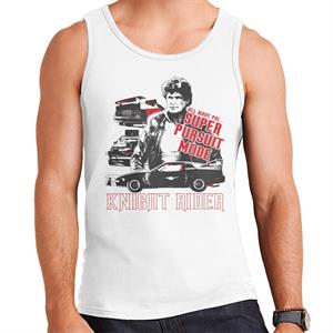 Knight Rider All Right Pal Super Pursuit Mode Men's Vest