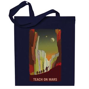 NASA Teach On Mars Totebag