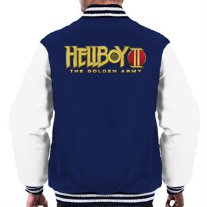 Hellboy II The Golden Army Logo Men's Varsity Jacket