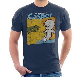 Casper The Friendly Ghost Pop Frame Men's T-Shirt