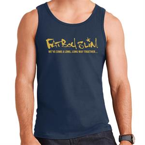 Fatboy Slim We've Come A Long Long Way Text Logo Men's Vest