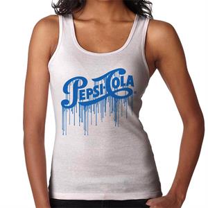 Pepsi Cola 1940s Paint Drip Women's Vest