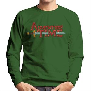 Adventure Time Sword Logo Men's Sweatshirt