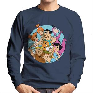 The Flintstones Family Portrait Men's Sweatshirt