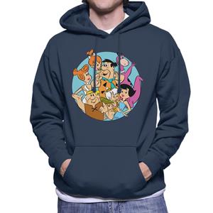 The Flintstones Family Portrait Men's Hooded Sweatshirt